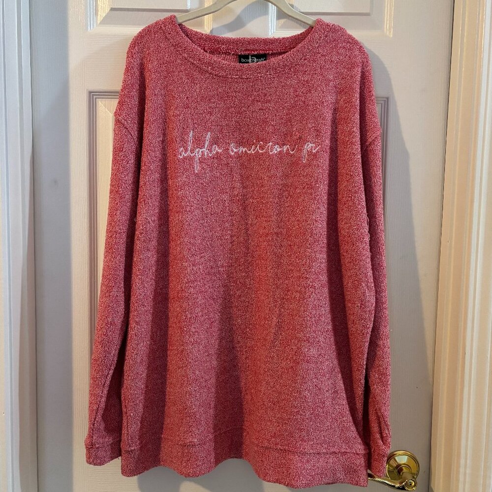 Alpha Omicron Pi Boxercraft Sweatshirt